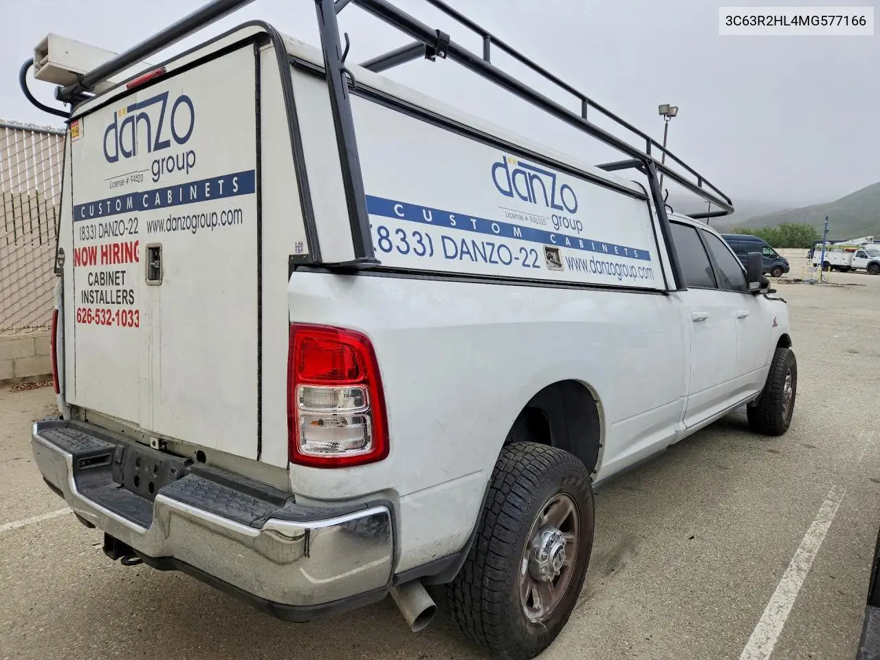2021 Ram 3500 Big Horn VIN: 3C63R2HL4MG577166 Lot: 55378616