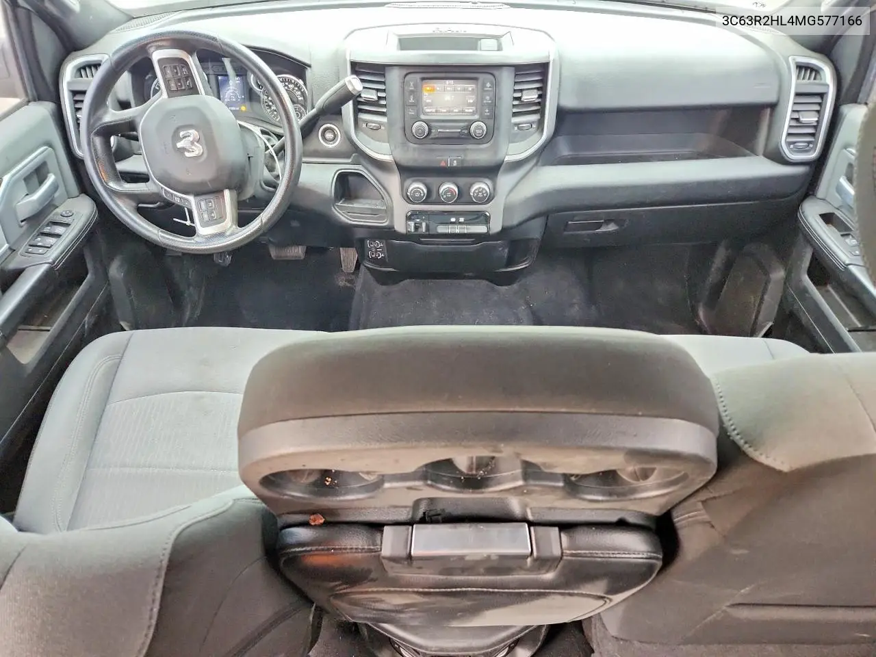 2021 Ram 3500 Big Horn VIN: 3C63R2HL4MG577166 Lot: 55378616