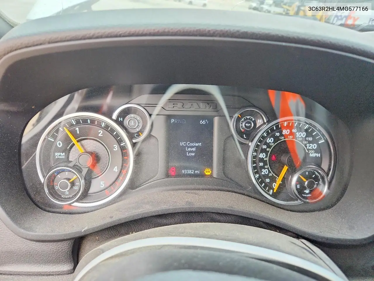 2021 Ram 3500 Big Horn VIN: 3C63R2HL4MG577166 Lot: 55378616