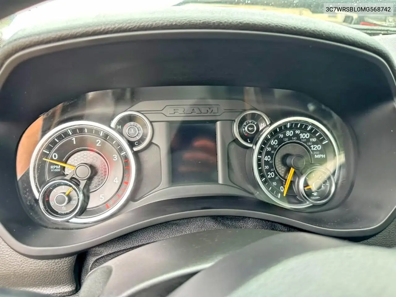 2021 Ram 3500 VIN: 3C7WRSBL0MG568742 Lot: 56182456