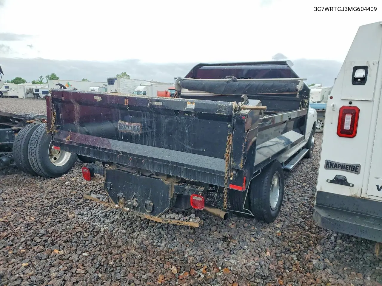 2021 Ram 3500 Dump Truck VIN: 3C7WRTCJ3MG604409 Lot: 56444806