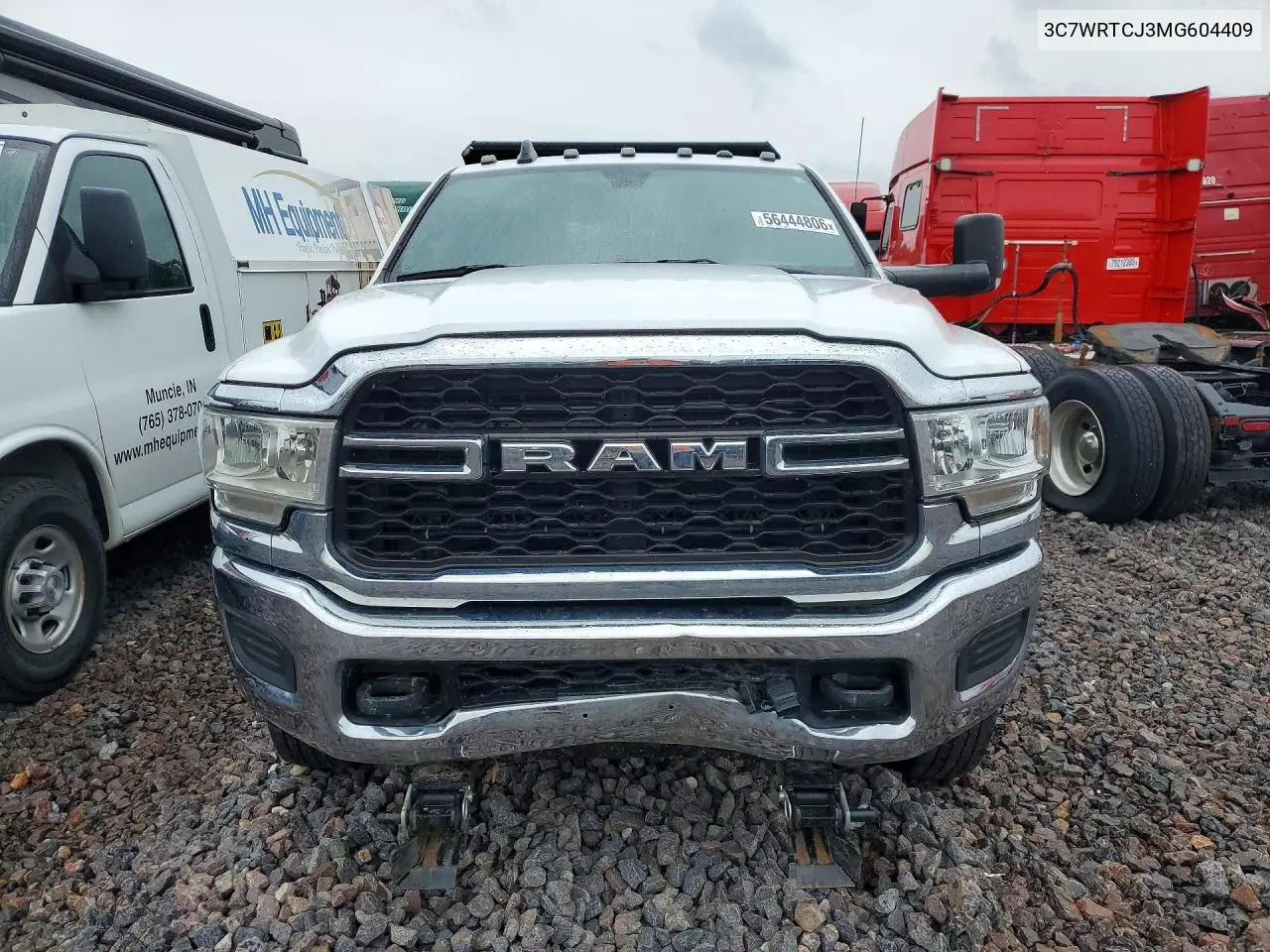 2021 Ram 3500 Dump Truck VIN: 3C7WRTCJ3MG604409 Lot: 56444806