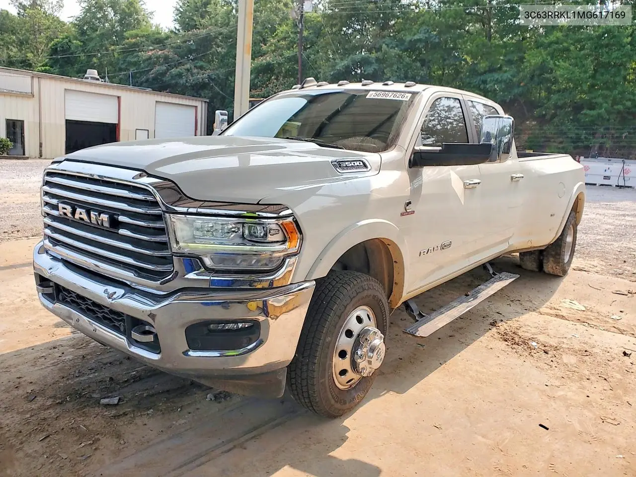 2021 Ram 3500 Longhorn VIN: 3C63RRKL1MG617169 Lot: 56967626