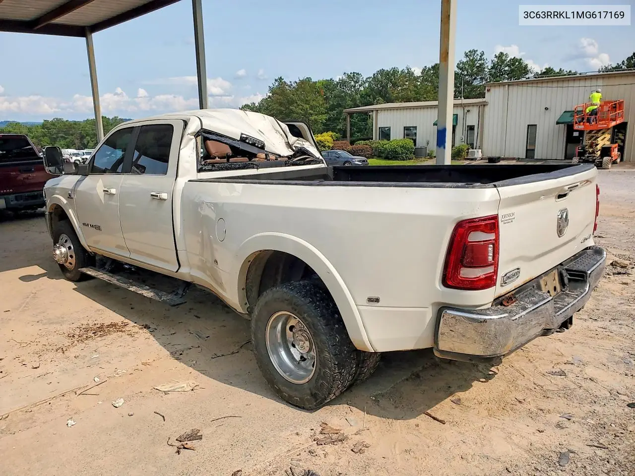 2021 Ram 3500 Longhorn VIN: 3C63RRKL1MG617169 Lot: 56967626
