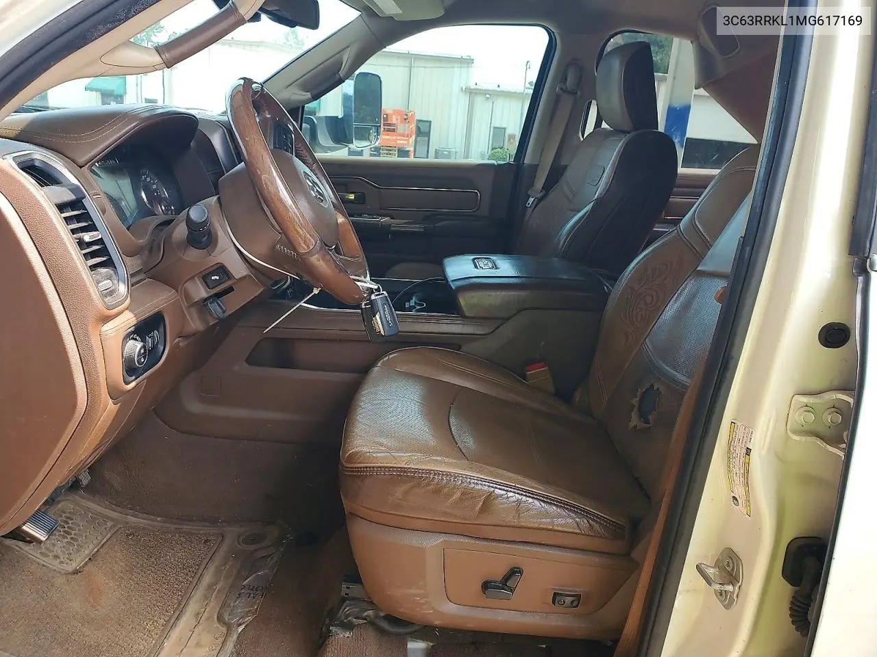2021 Ram 3500 Longhorn VIN: 3C63RRKL1MG617169 Lot: 56967626
