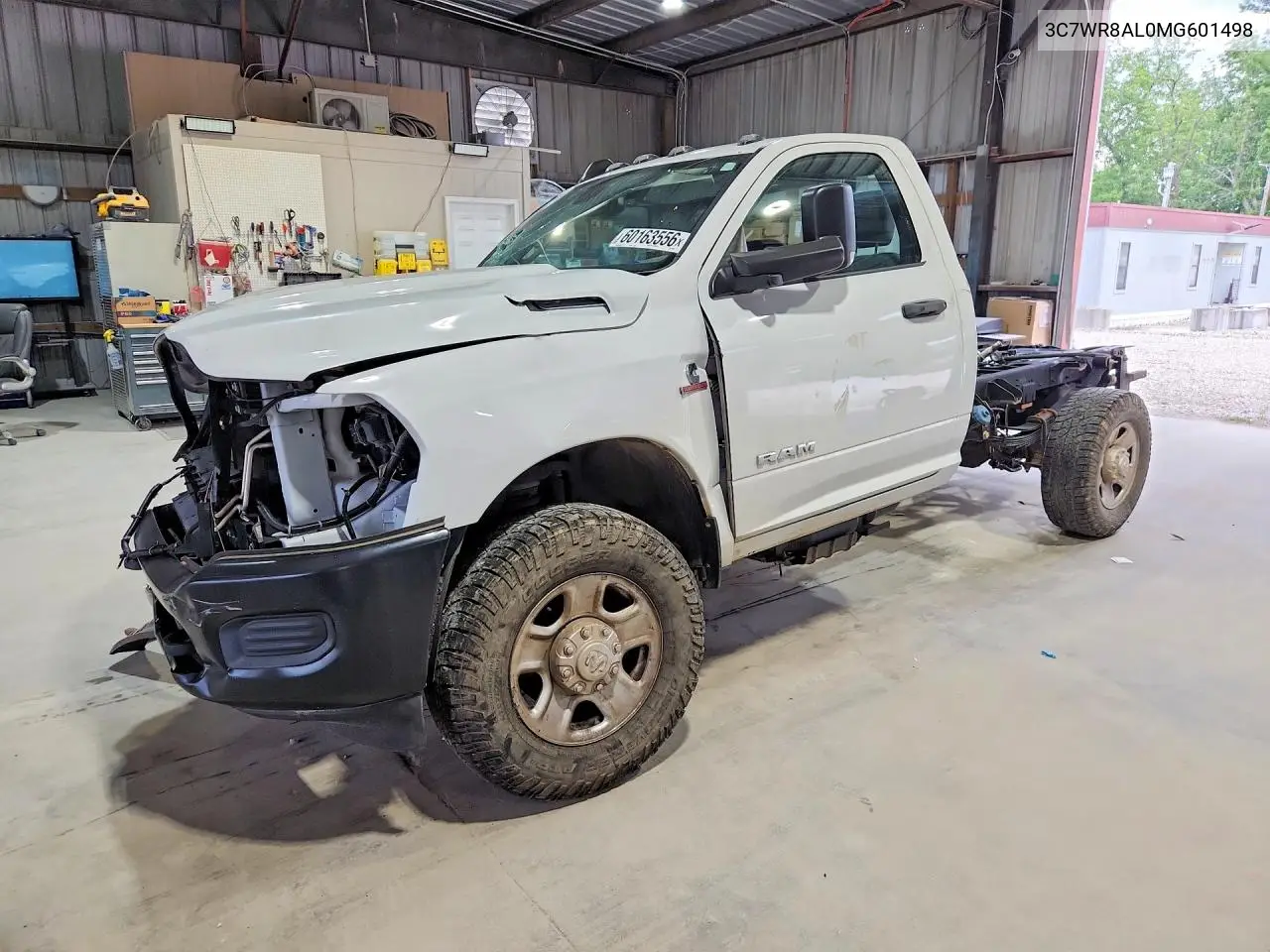 2021 Ram 3500 VIN: 3C7WR8AL0MG601498 Lot: 60163556