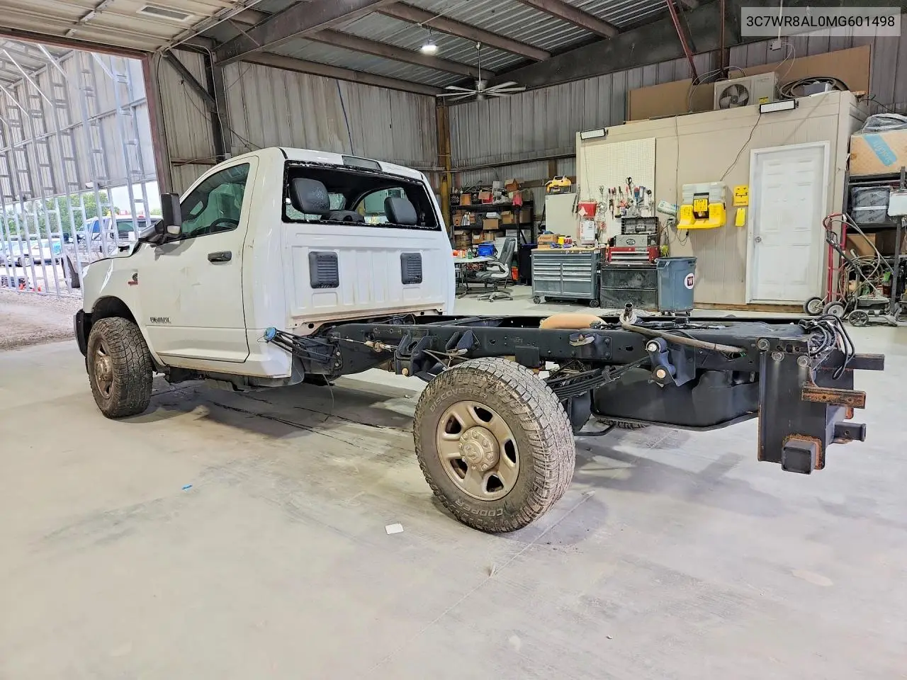 2021 Ram 3500 VIN: 3C7WR8AL0MG601498 Lot: 60163556