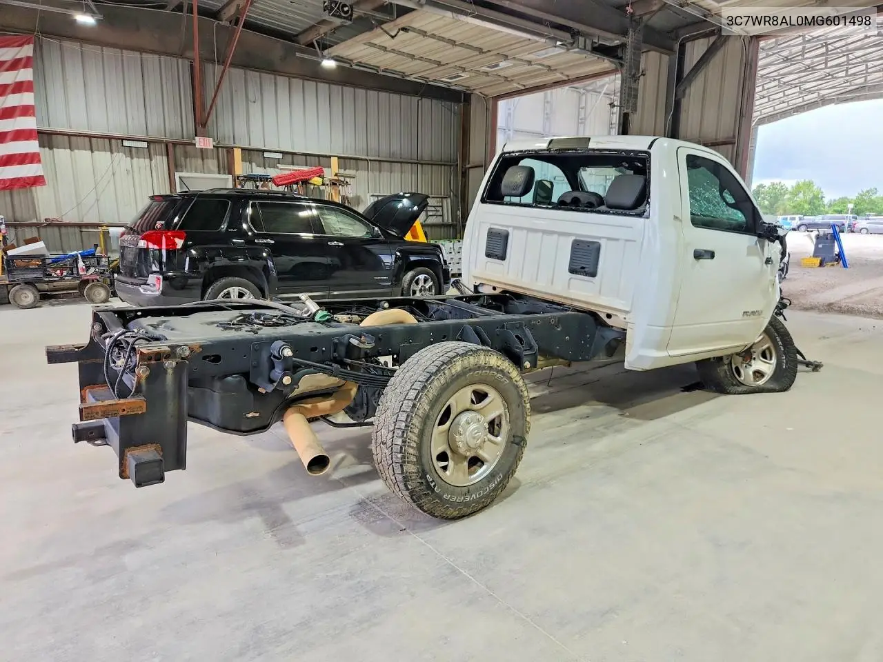 2021 Ram 3500 VIN: 3C7WR8AL0MG601498 Lot: 60163556