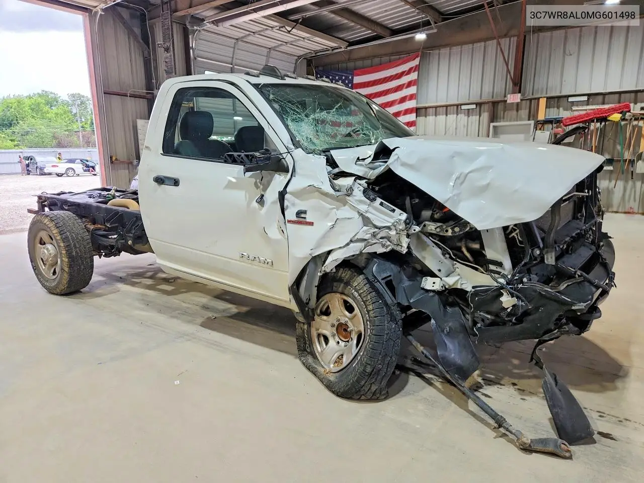 2021 Ram 3500 VIN: 3C7WR8AL0MG601498 Lot: 60163556