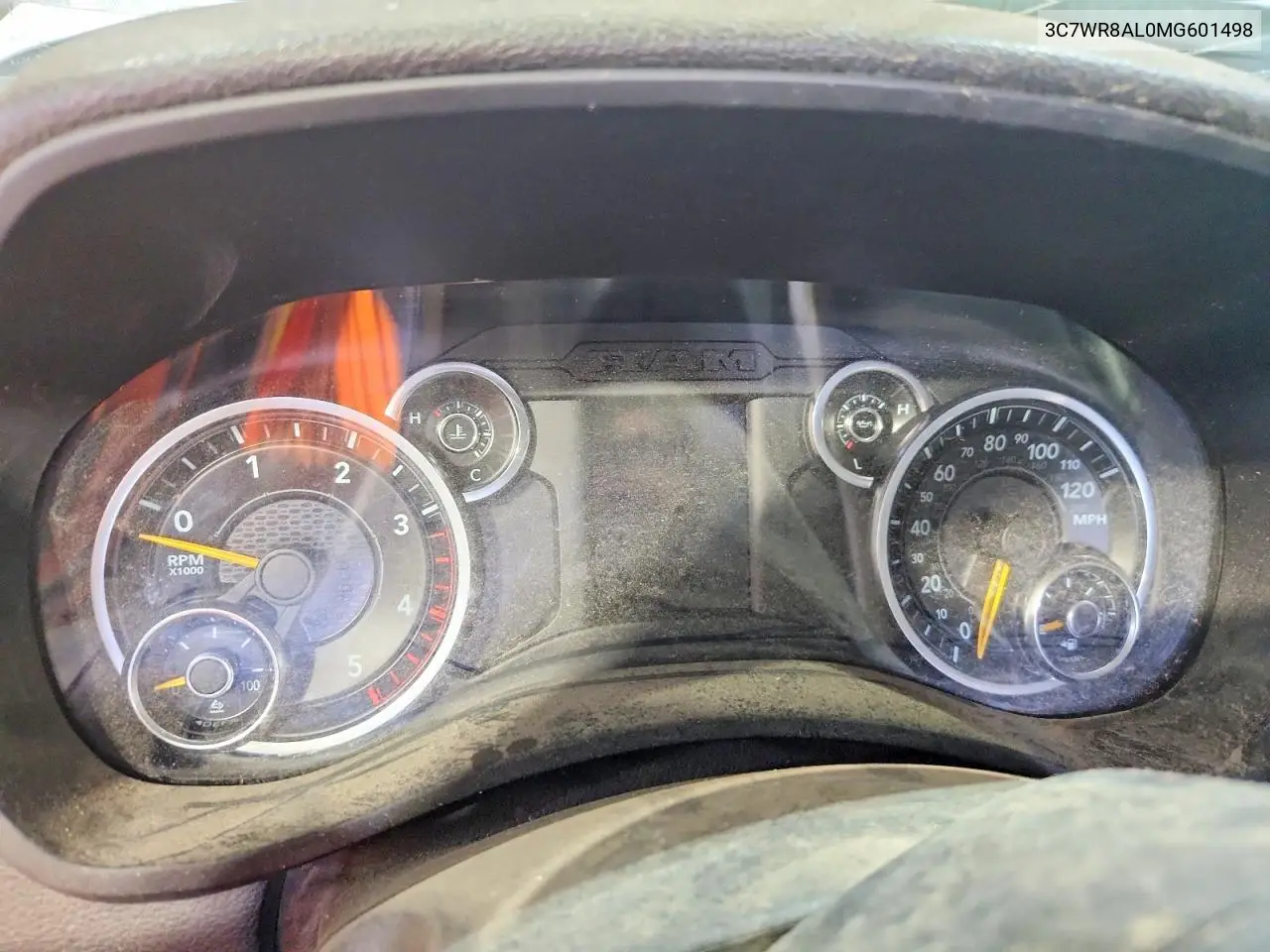 2021 Ram 3500 VIN: 3C7WR8AL0MG601498 Lot: 60163556