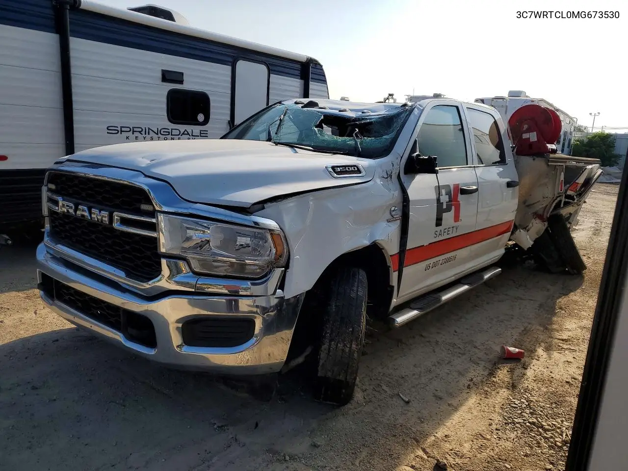 2021 Ram 3500 VIN: 3C7WRTCL0MG673530 Lot: 60924796