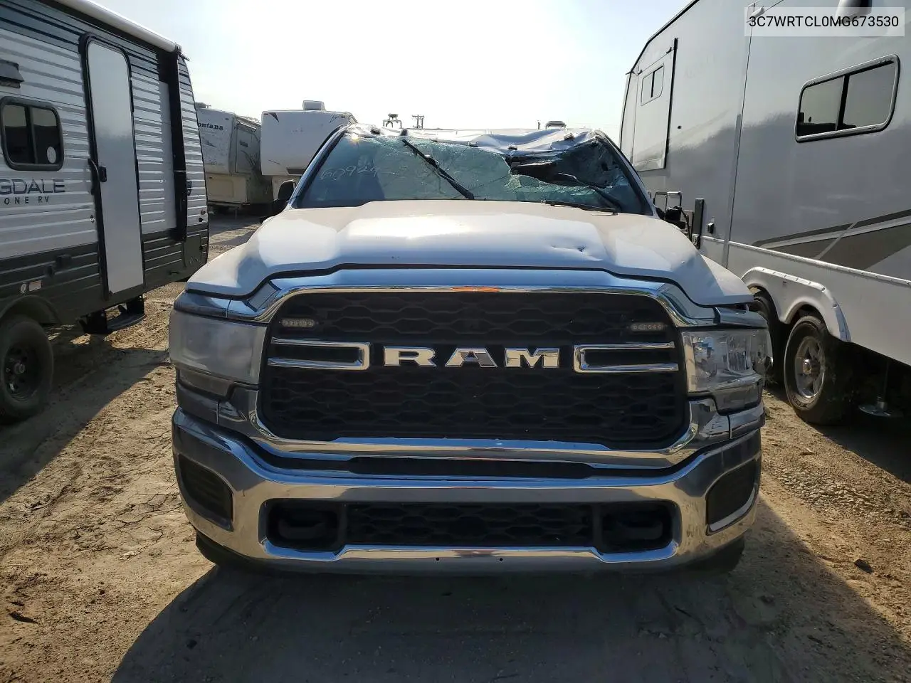 2021 Ram 3500 VIN: 3C7WRTCL0MG673530 Lot: 60924796
