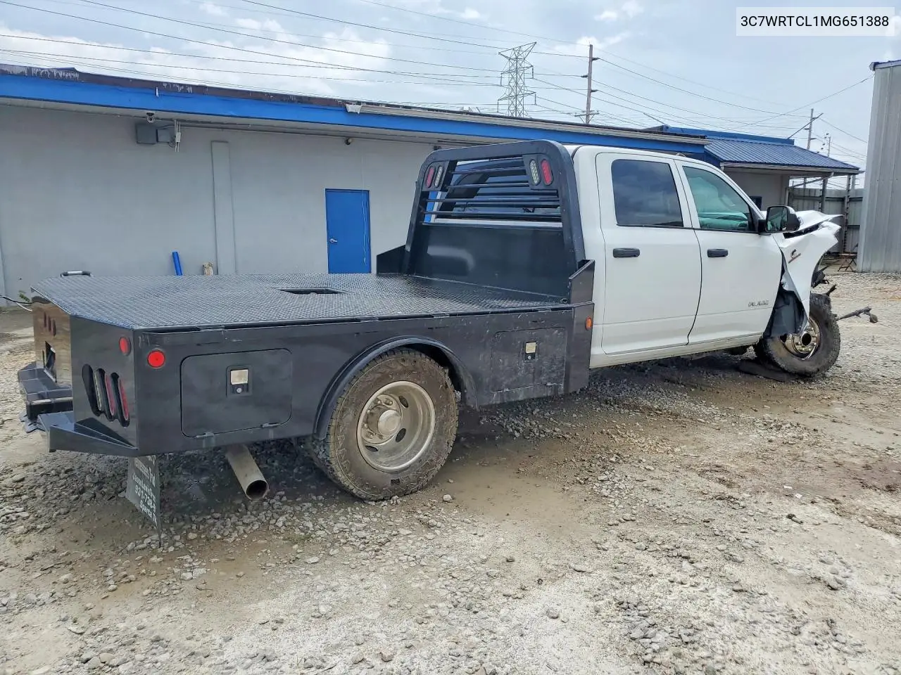 2021 Ram 3500 VIN: 3C7WRTCL1MG651388 Lot: 61220846