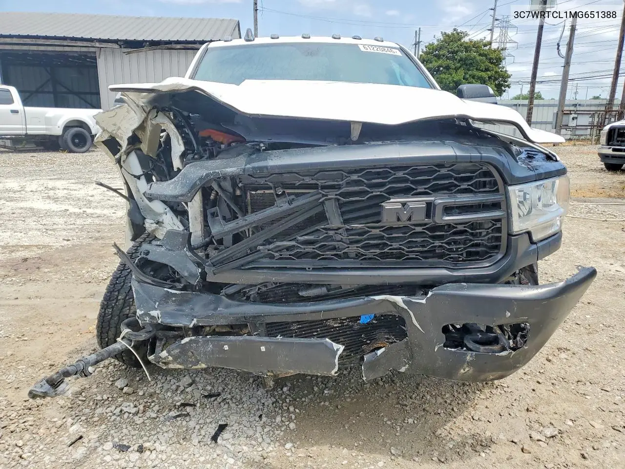2021 Ram 3500 VIN: 3C7WRTCL1MG651388 Lot: 61220846
