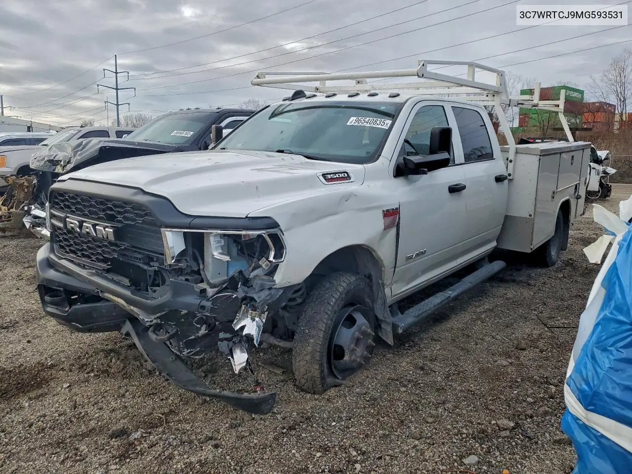 2021 Ram 3500 4Wd Cc - Utility Box - Pri Fleet
