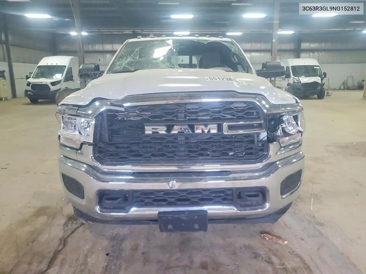 2022 Ram 3500 Tradesman VIN: 3C63R3GL9NG152812 Lot: 55123856