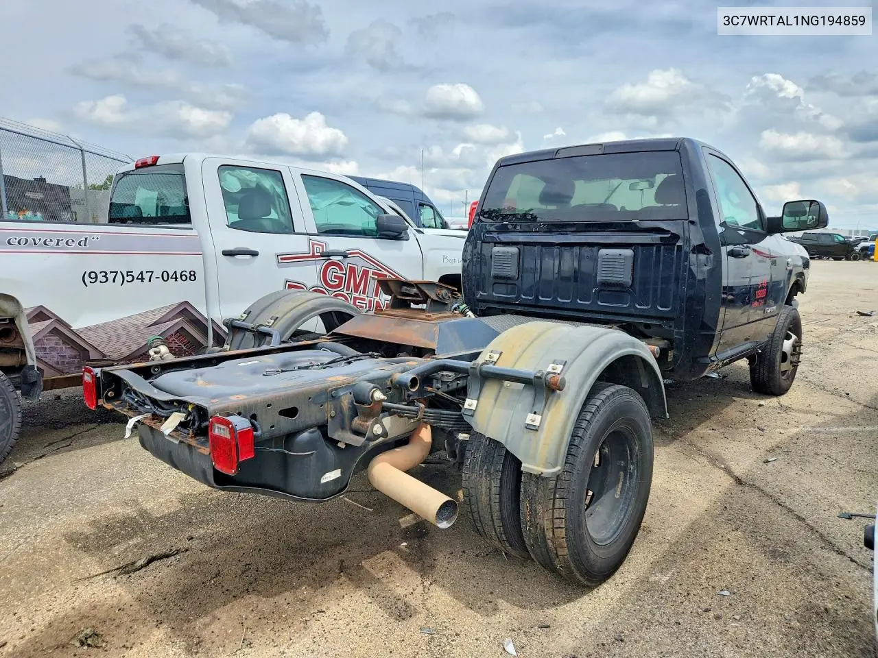 2022 Ram 3500 VIN: 3C7WRTAL1NG194859 Lot: 55924416