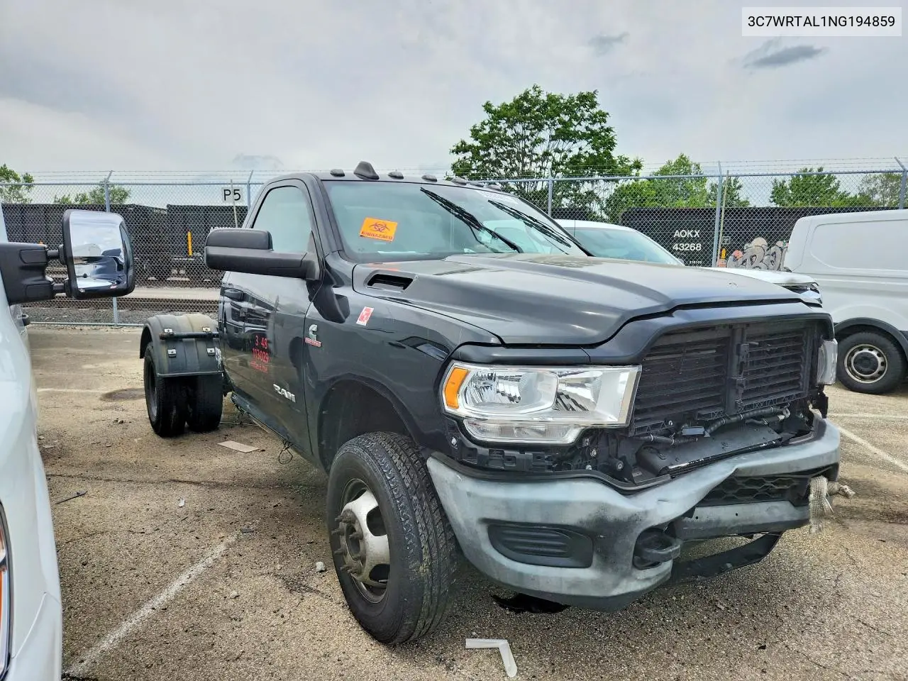 2022 Ram 3500 VIN: 3C7WRTAL1NG194859 Lot: 55924416