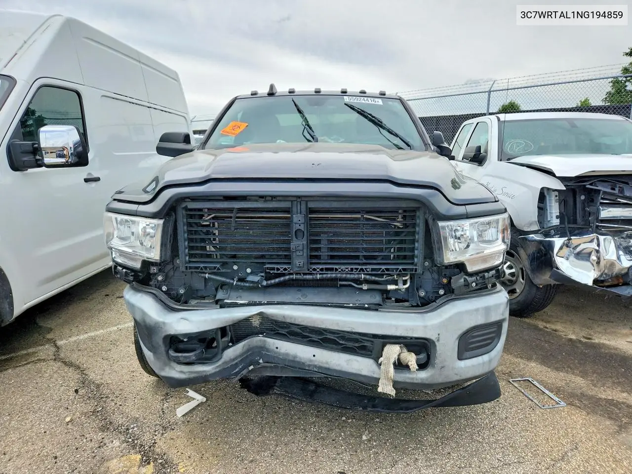 2022 Ram 3500 VIN: 3C7WRTAL1NG194859 Lot: 55924416
