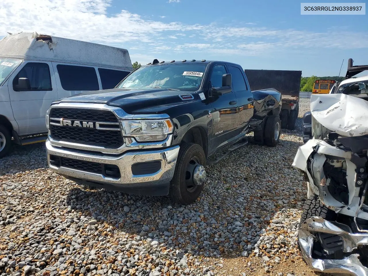 2022 Ram 3500 Tradesman VIN: 3C63RRGL2NG338937 Lot: 55938846
