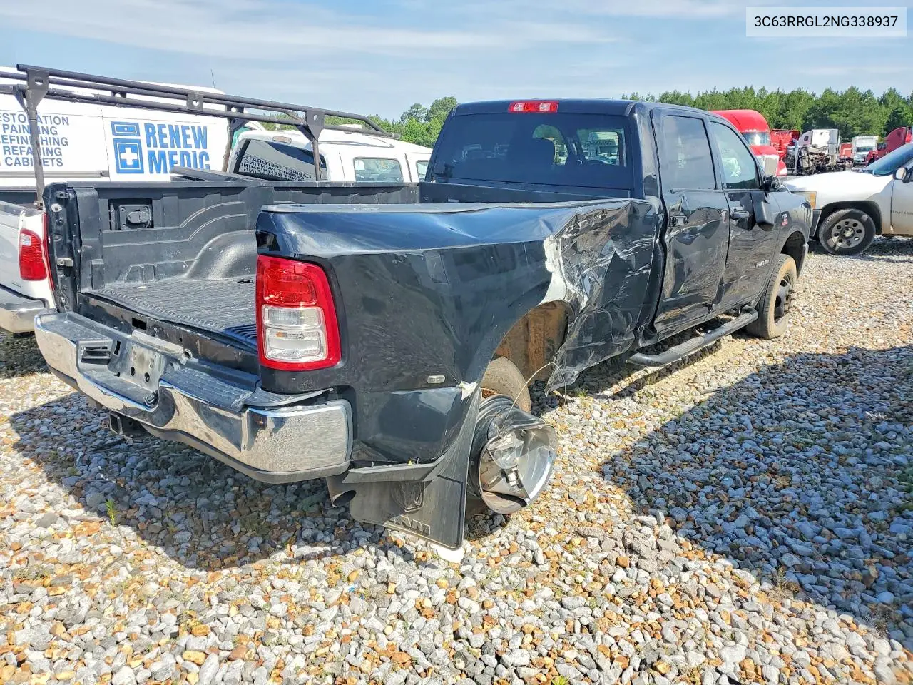 2022 Ram 3500 Tradesman VIN: 3C63RRGL2NG338937 Lot: 55938846