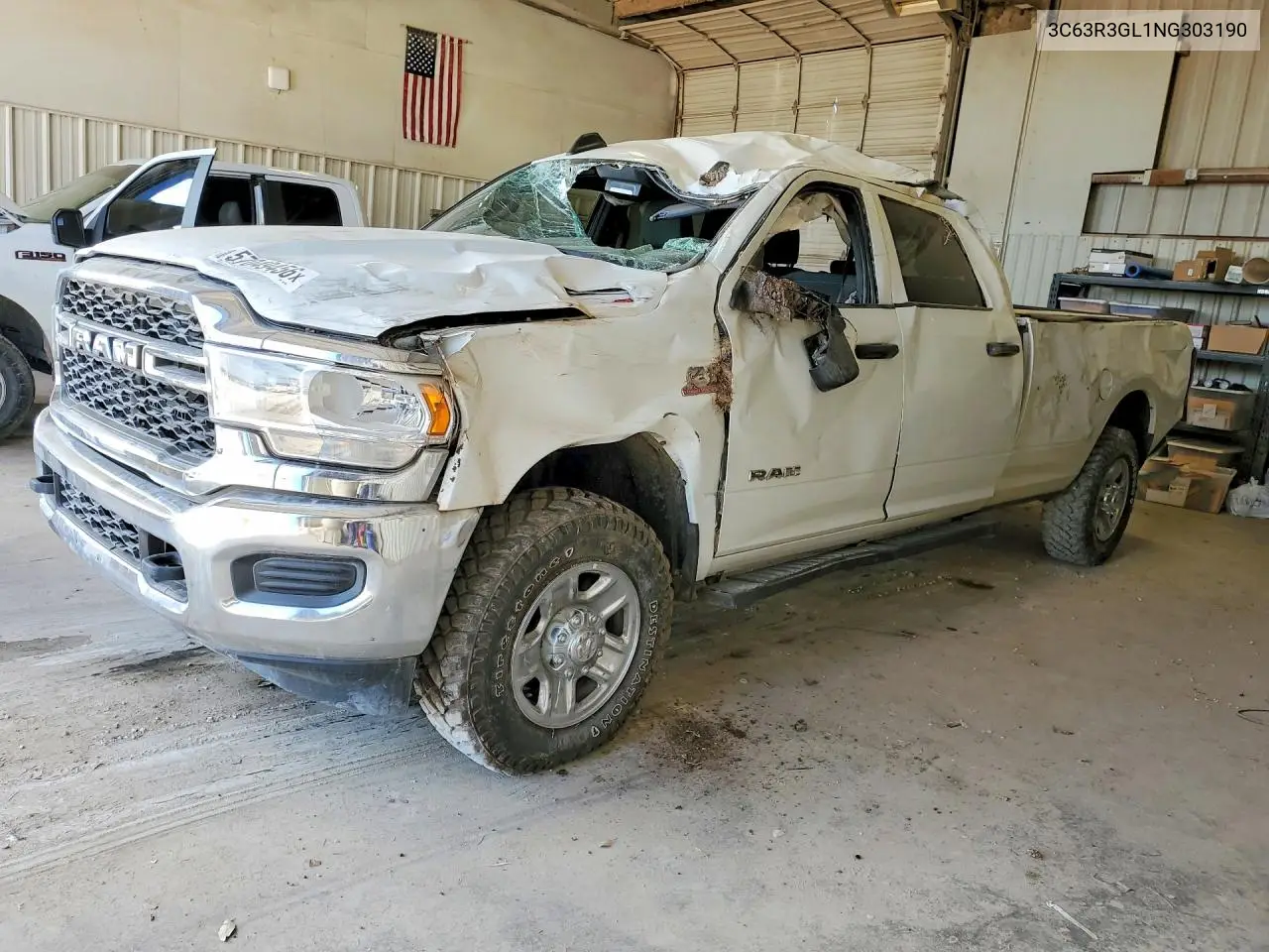 2022 Ram 3500 Tradesman VIN: 3C63R3GL1NG303190 Lot: 57049456