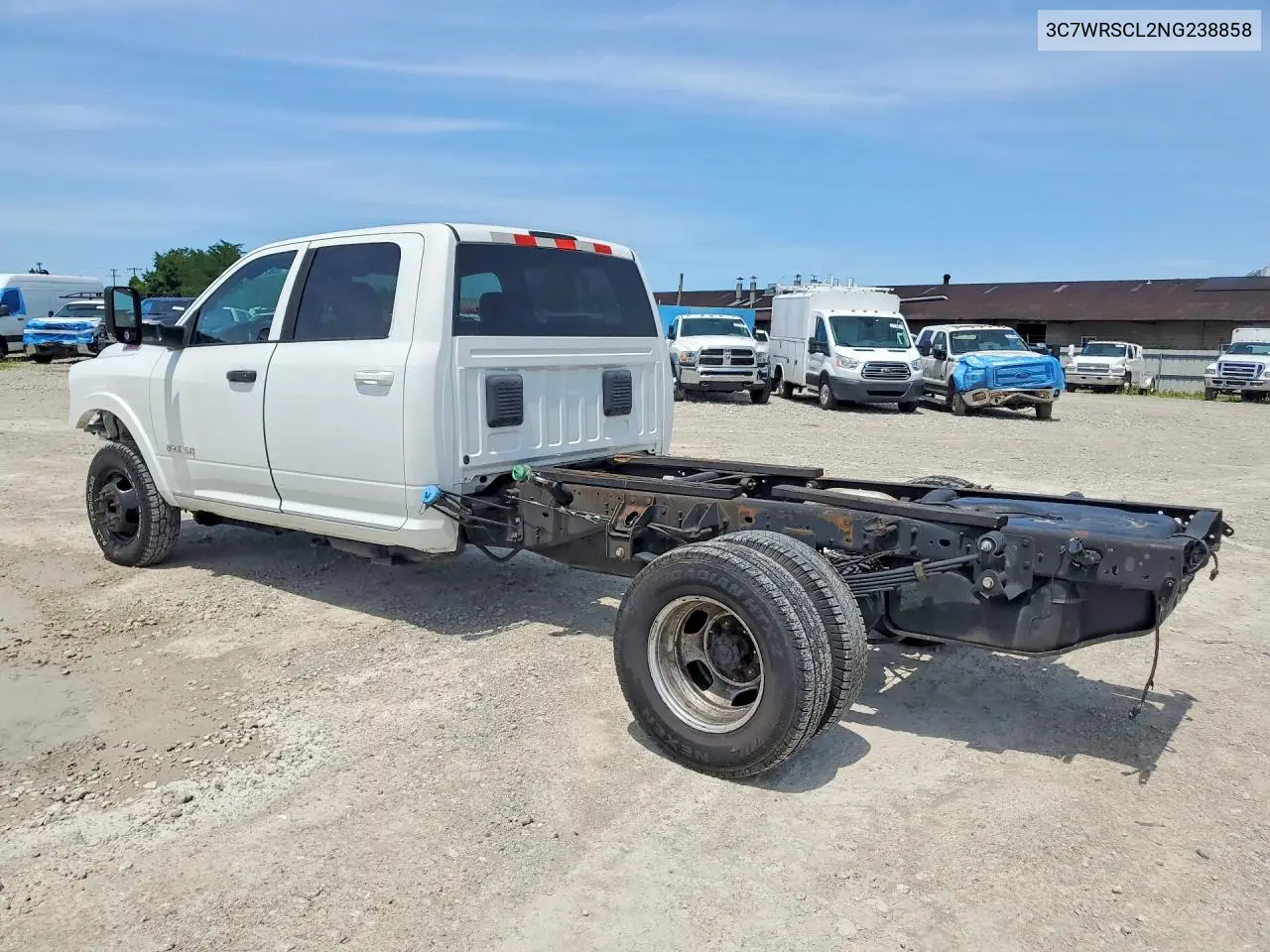 2022 Ram 3500 VIN: 3C7WRSCL2NG238858 Lot: 58718276