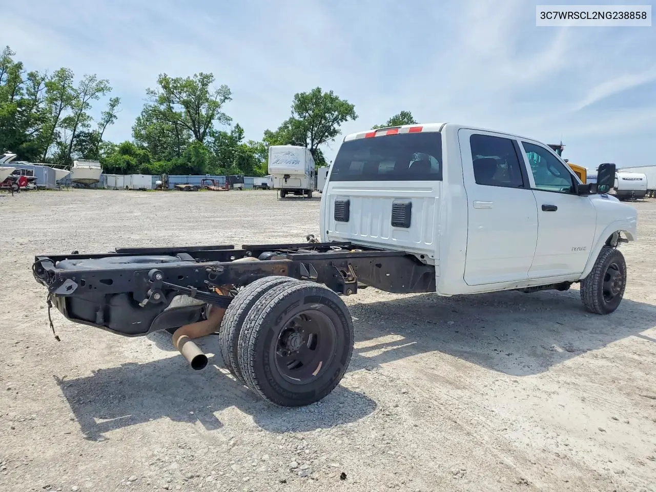 2022 Ram 3500 VIN: 3C7WRSCL2NG238858 Lot: 58718276