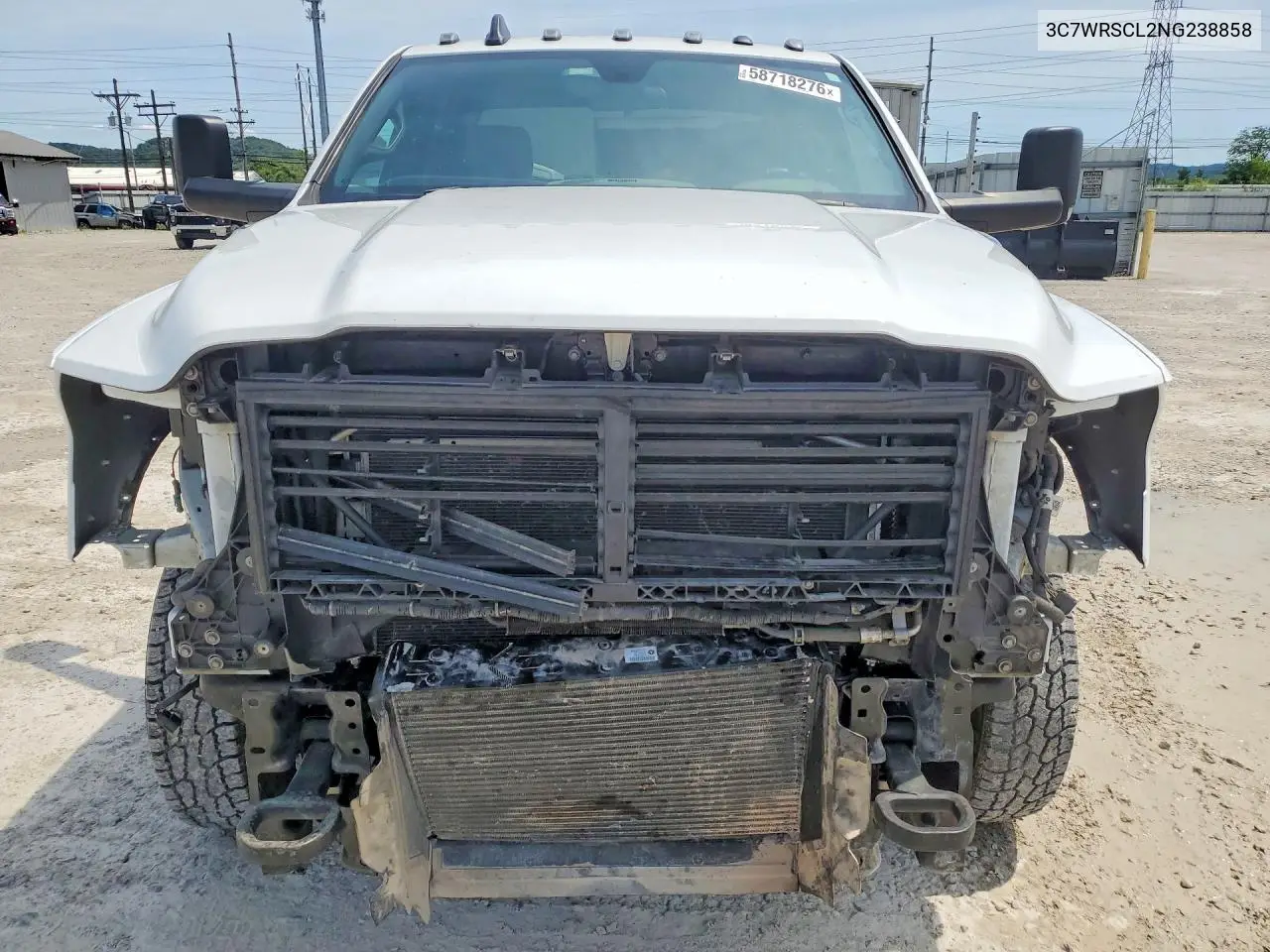 2022 Ram 3500 VIN: 3C7WRSCL2NG238858 Lot: 58718276