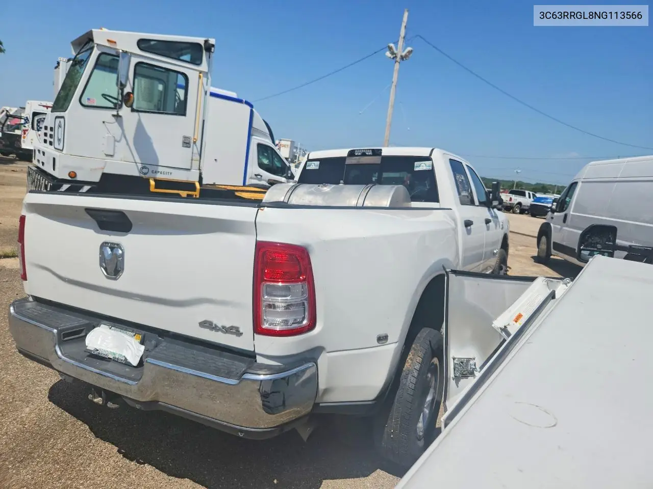 2022 Ram 3500 Tradesman VIN: 3C63RRGL8NG113566 Lot: 58991966