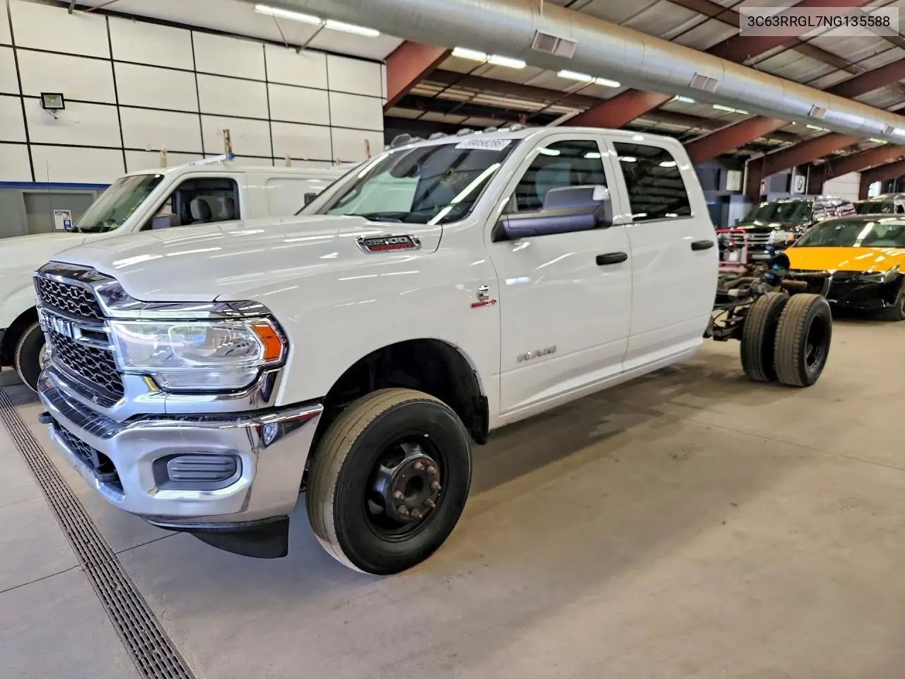 2022 Ram 3500 Tradesman VIN: 3C63RRGL7NG135588 Lot: 59058286