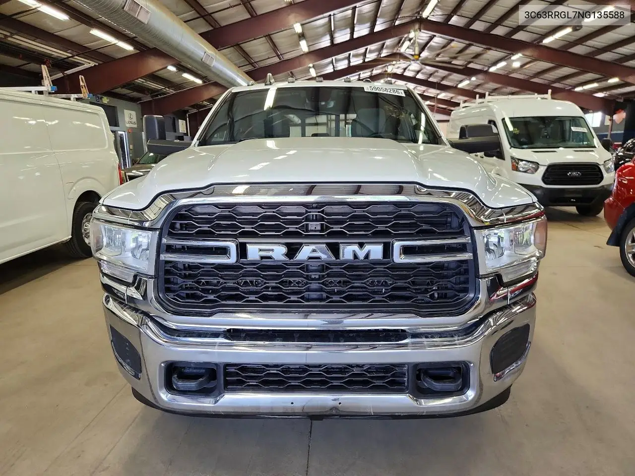 2022 Ram 3500 Tradesman VIN: 3C63RRGL7NG135588 Lot: 59058286