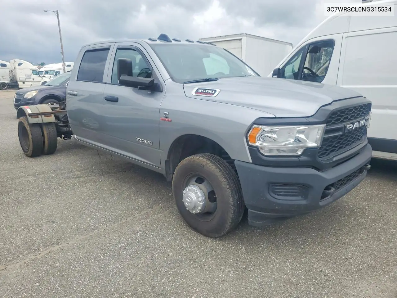 2022 Ram 3500 VIN: 3C7WRSCL0NG315534 Lot: 60706696