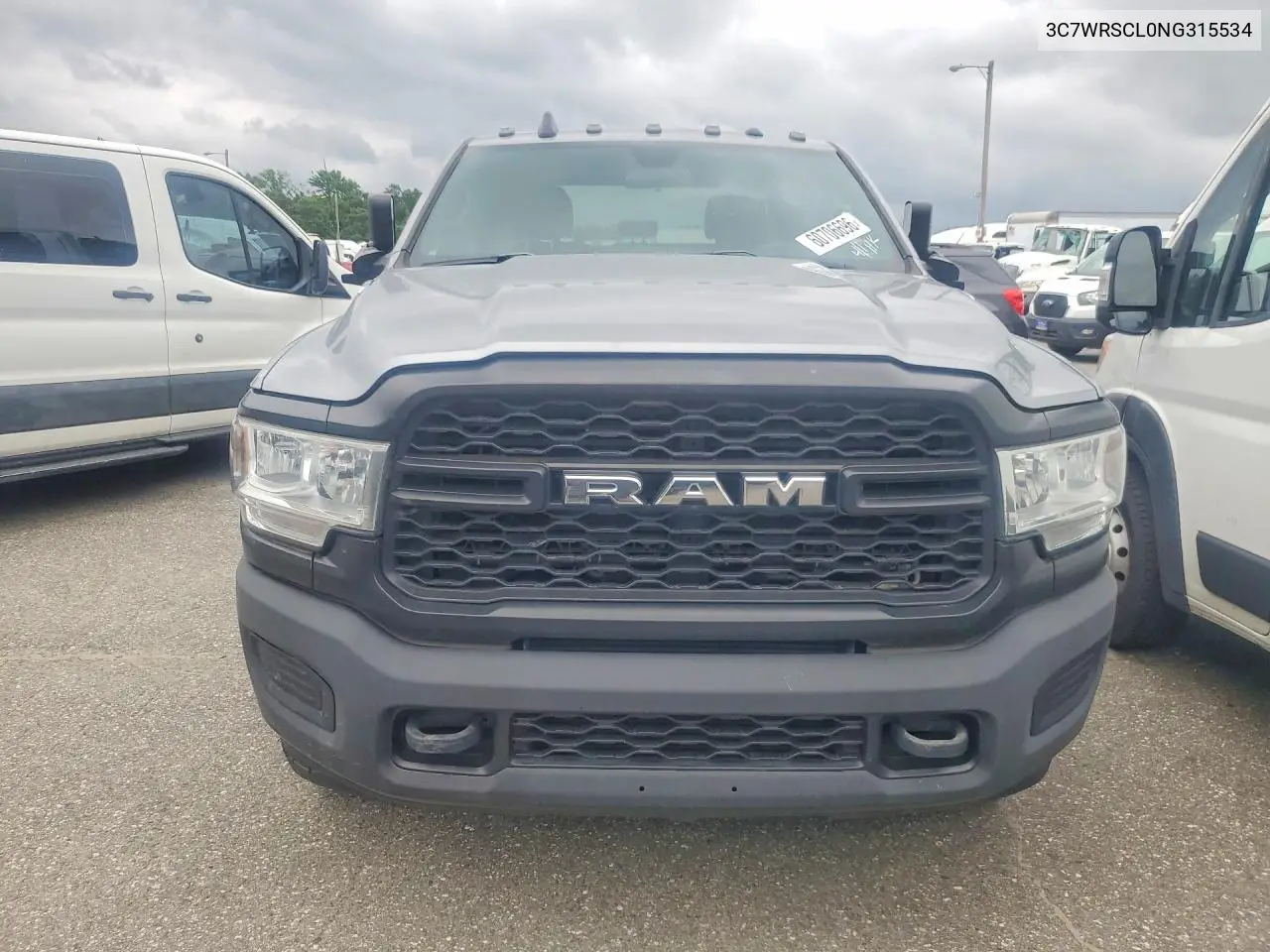 2022 Ram 3500 VIN: 3C7WRSCL0NG315534 Lot: 60706696