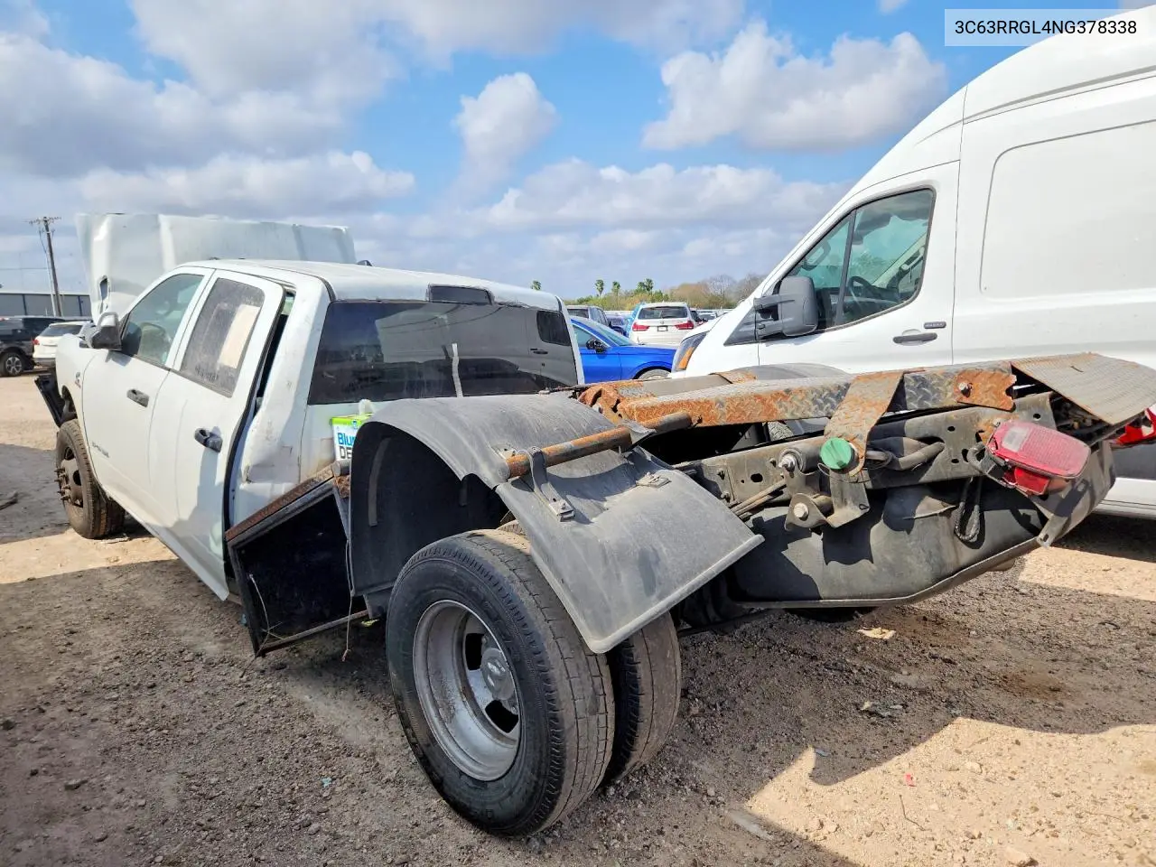 2022 Ram 3500 VIN: 3C63RRGL4NG378338 Lot: 76710465