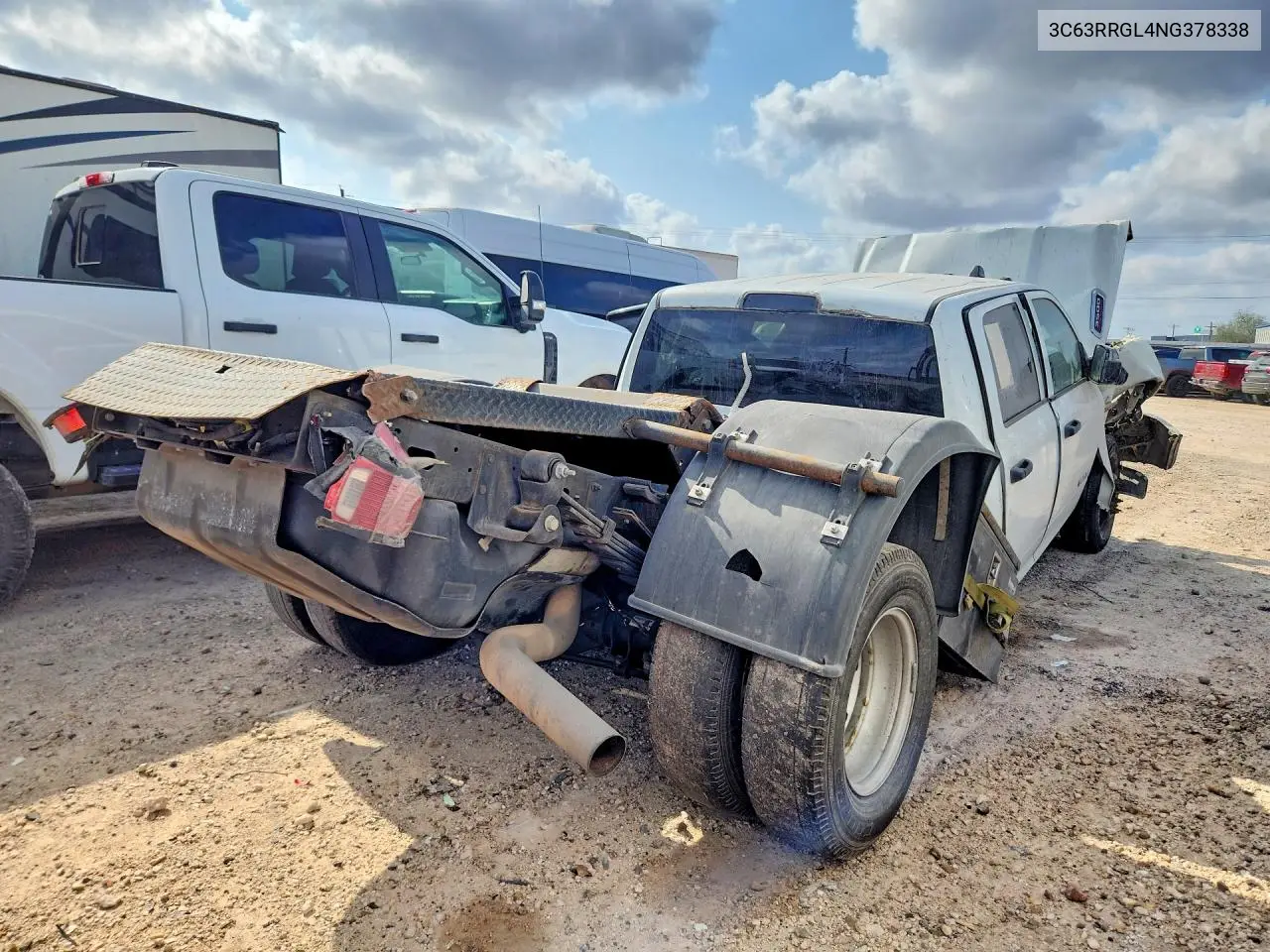 2022 Ram 3500 VIN: 3C63RRGL4NG378338 Lot: 76710465