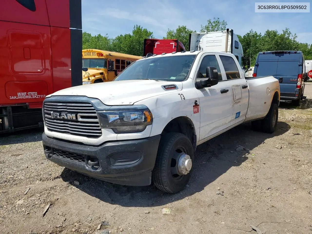 2023 Ram 3500 Tradesman VIN: 3C63RRGL8PG509502 Lot: 55093426