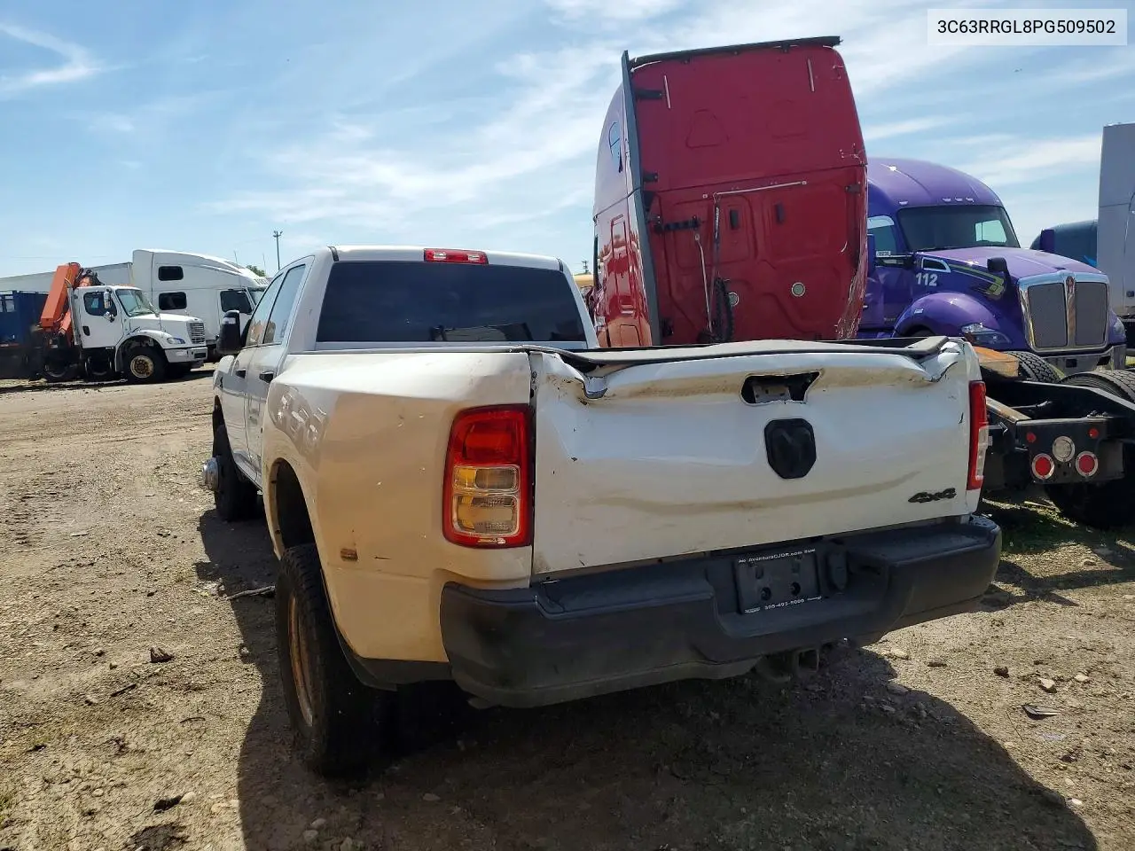 2023 Ram 3500 Tradesman VIN: 3C63RRGL8PG509502 Lot: 55093426