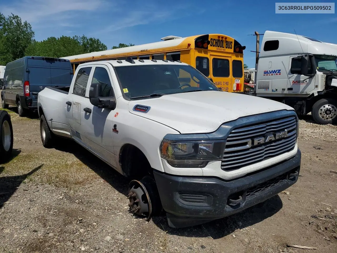 2023 Ram 3500 Tradesman VIN: 3C63RRGL8PG509502 Lot: 55093426