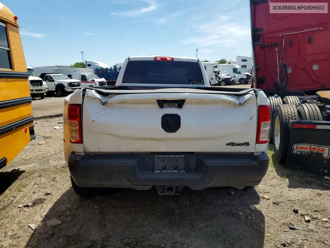 2023 Ram 3500 Tradesman VIN: 3C63RRGL8PG509502 Lot: 55093426