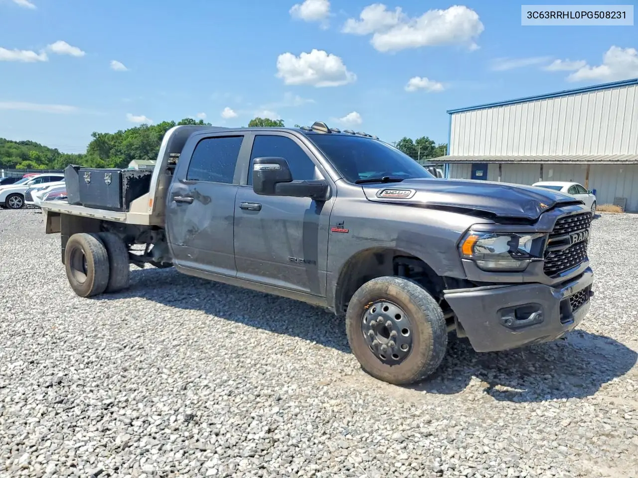 2023 Ram 3500 Big Horn VIN: 3C63RRHL0PG508231 Lot: 58812256
