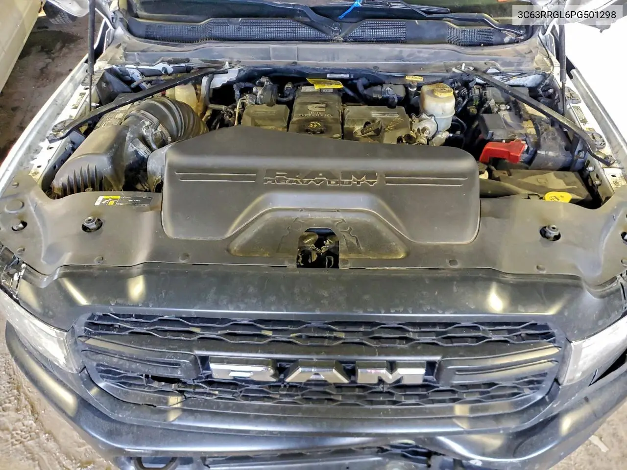3C63RRGL6PG501298 2023 Ram 3500 Tradesman 4Wd 6.7L Tdsl 8'Box