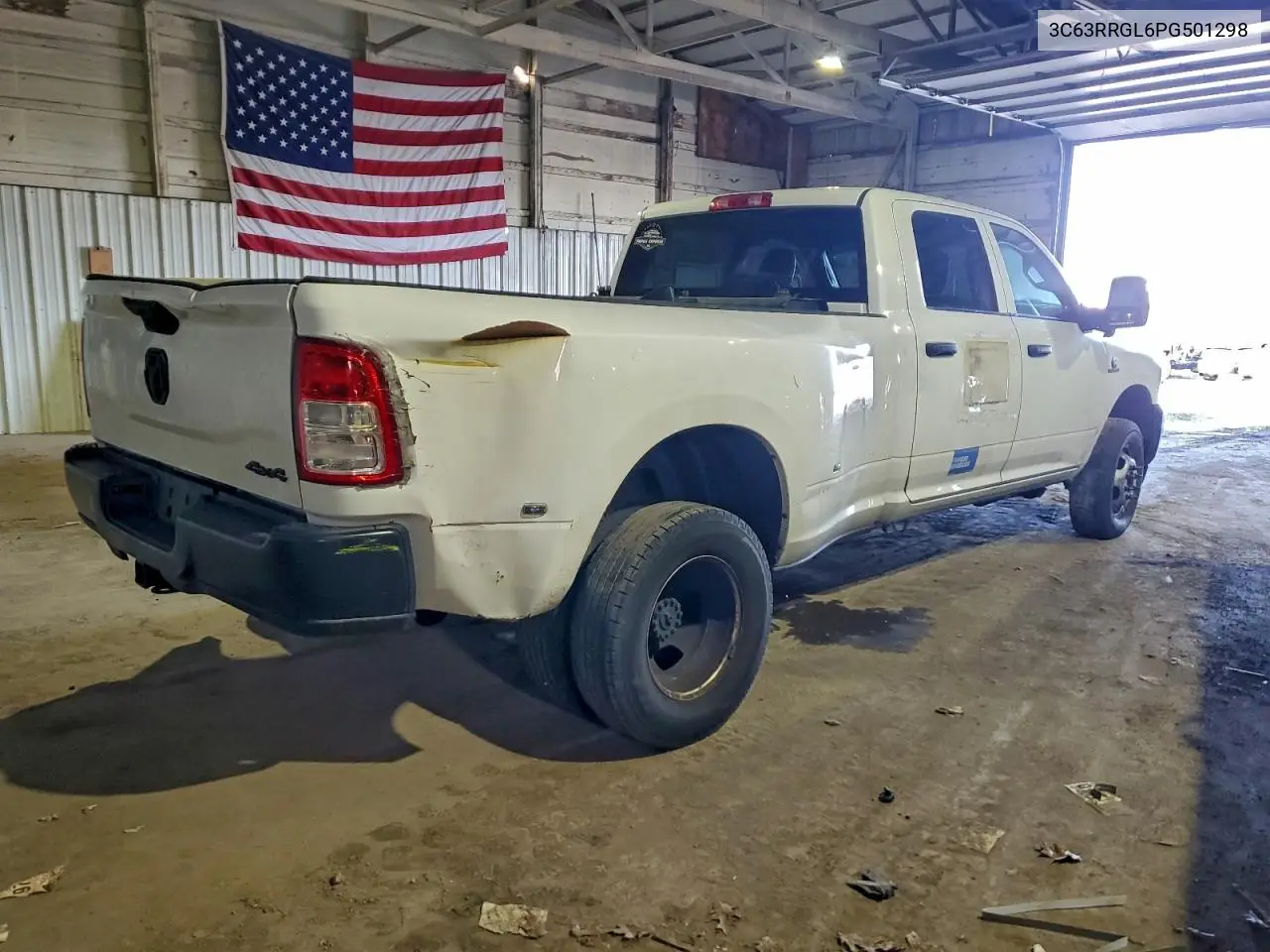 3C63RRGL6PG501298 2023 Ram 3500 Tradesman 4Wd 6.7L Tdsl 8'Box