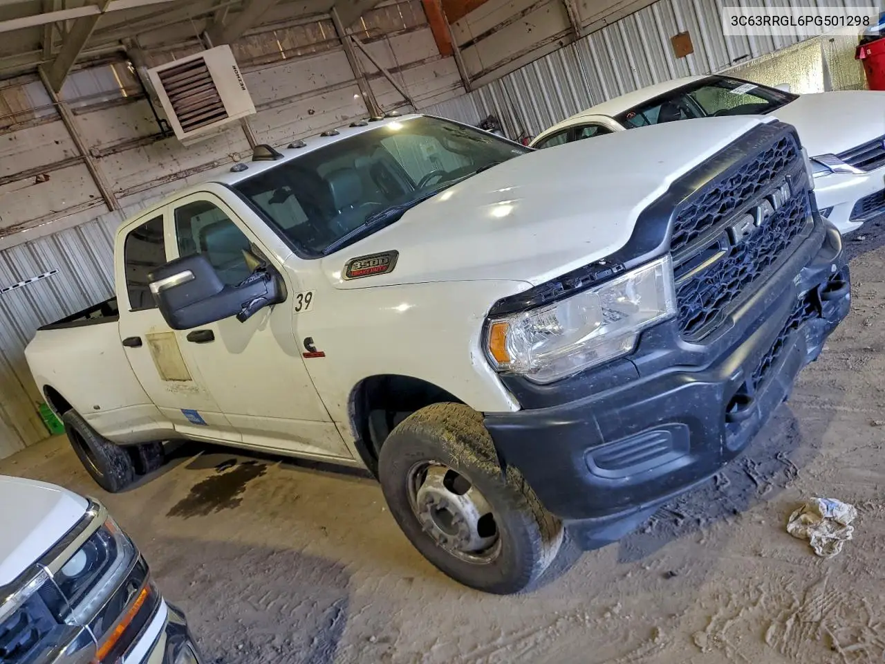 3C63RRGL6PG501298 2023 Ram 3500 Tradesman 4Wd 6.7L Tdsl 8'Box