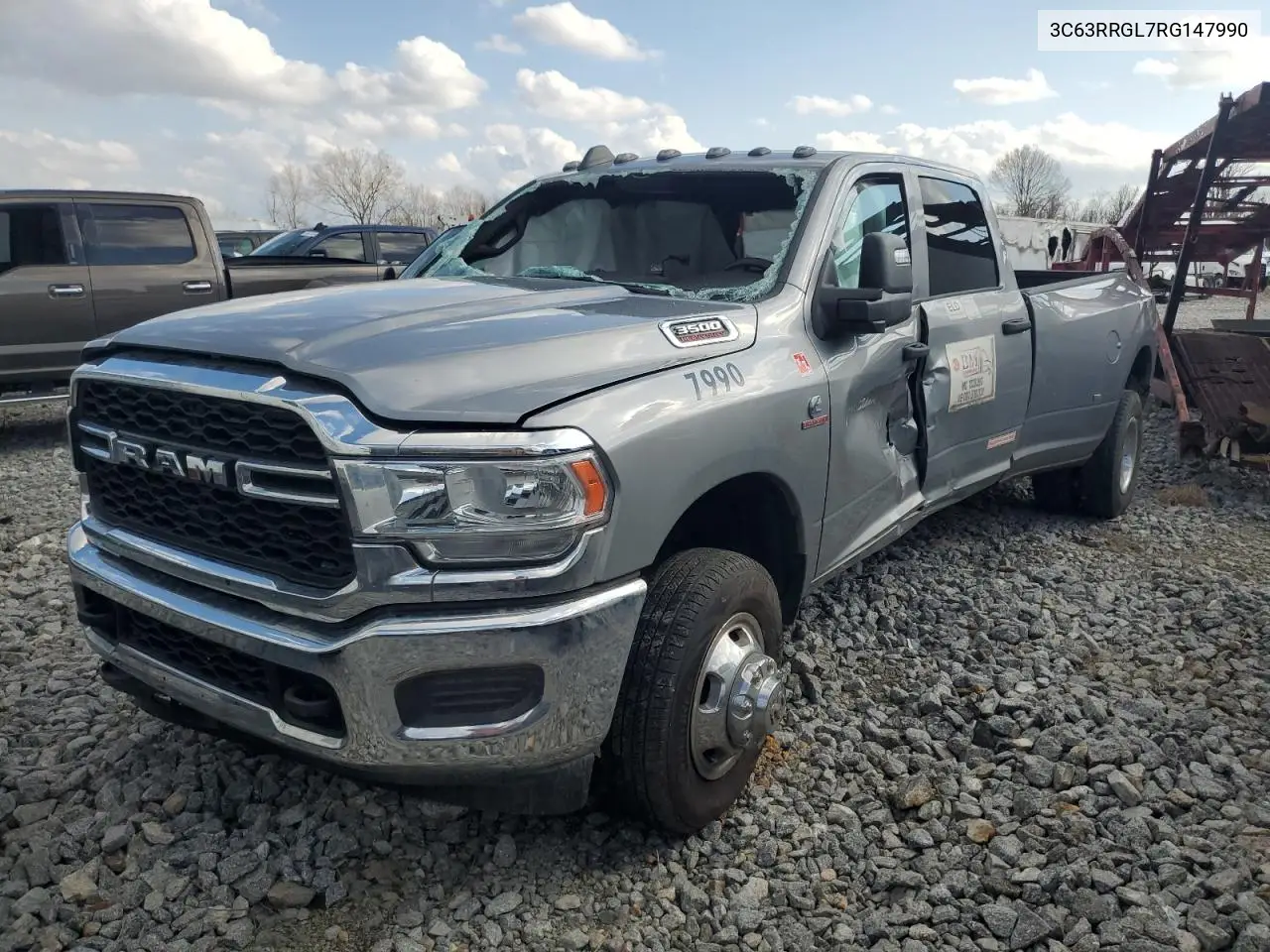 2024 Ram 3500 Tradesman VIN: 3C63RRGL7RG147990 Lot: 43263015