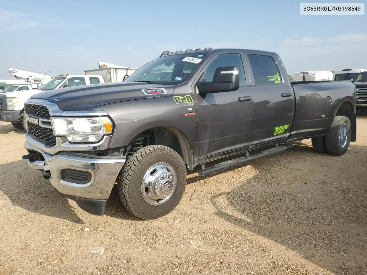 2024 Ram 3500 Tradesman VIN: 3C63RRGL7RG198549 Lot: 51665455