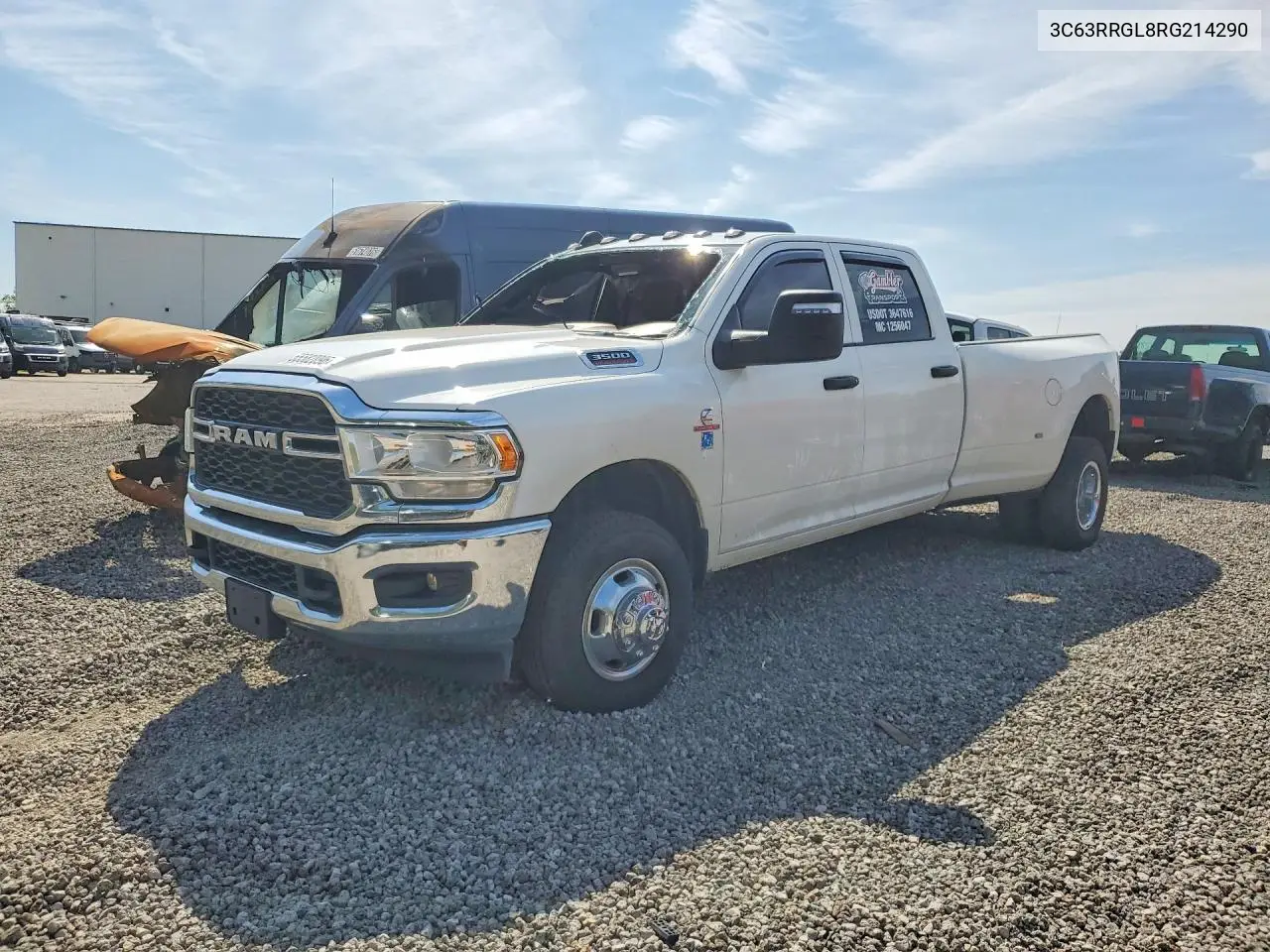 2024 Ram 3500 Tradesman VIN: 3C63RRGL8RG214290 Lot: 55582096