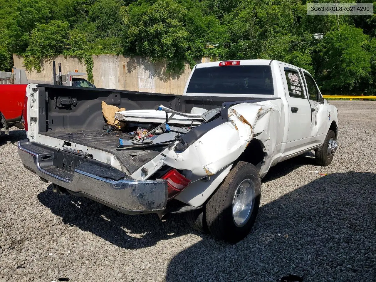 2024 Ram 3500 Tradesman VIN: 3C63RRGL8RG214290 Lot: 55582096