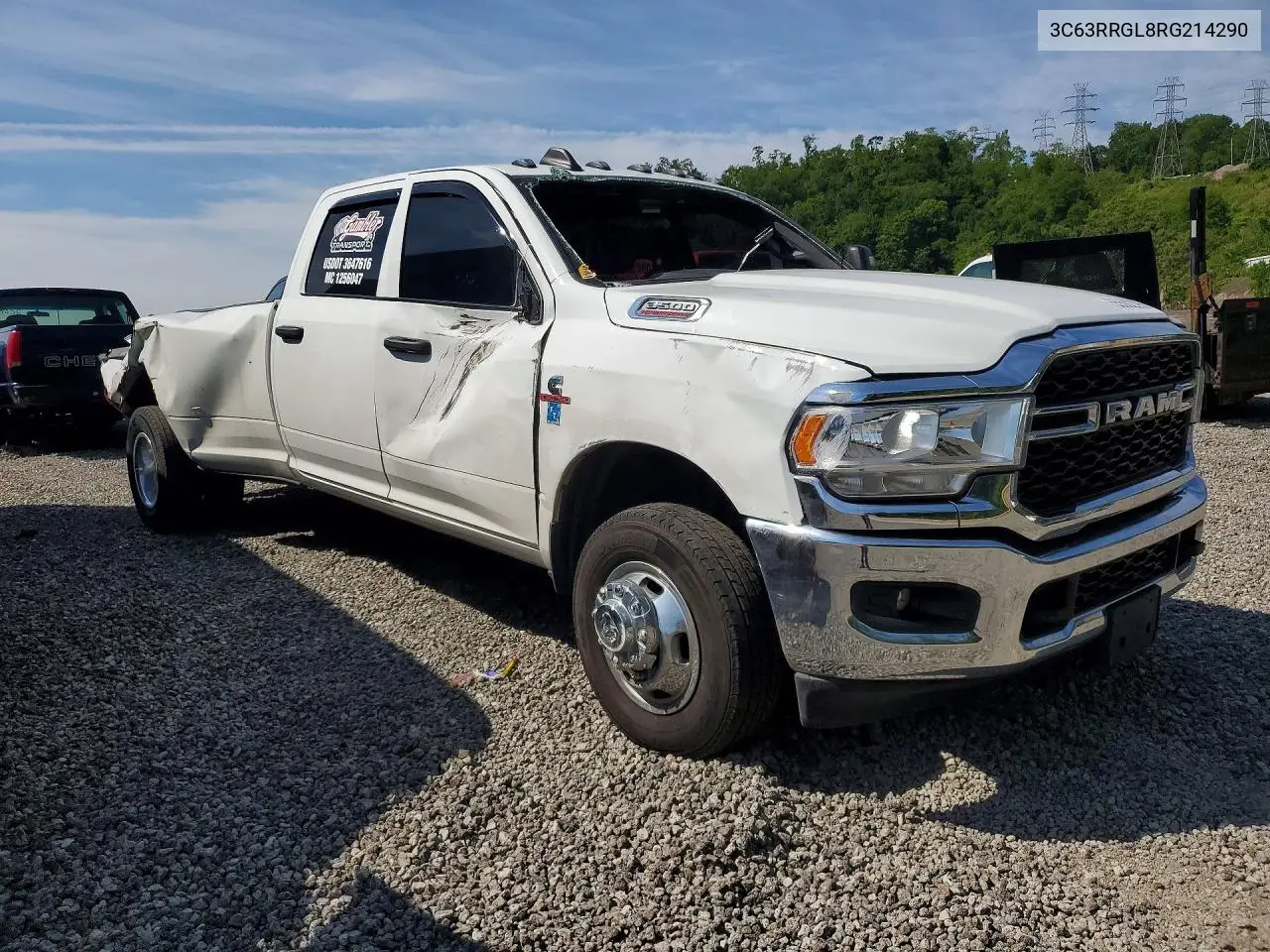 2024 Ram 3500 Tradesman VIN: 3C63RRGL8RG214290 Lot: 55582096