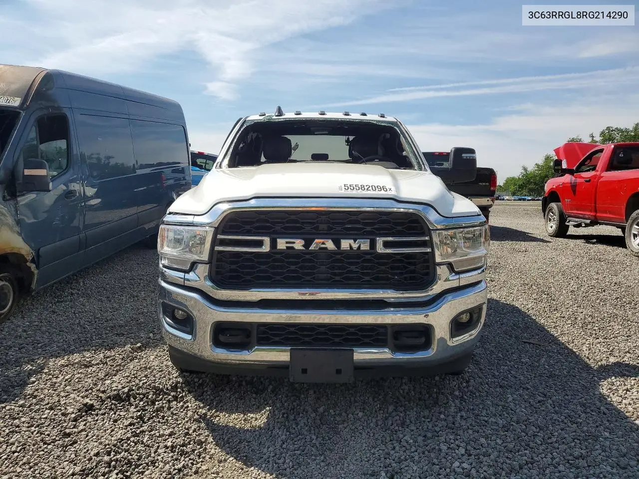 2024 Ram 3500 Tradesman VIN: 3C63RRGL8RG214290 Lot: 55582096